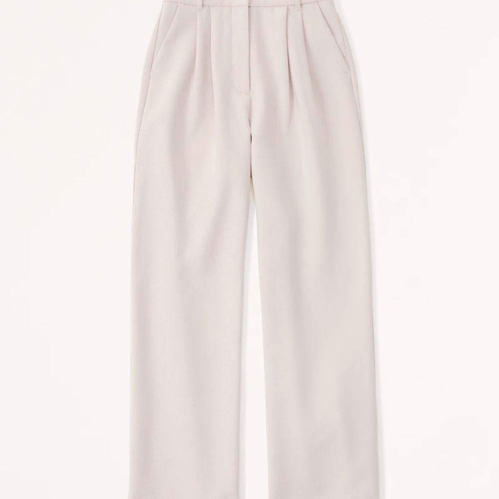 A&F Sloane Tailored Wide Leg Pant